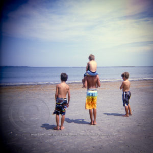 matt lit holga toy camera photography Boys Revere Beach